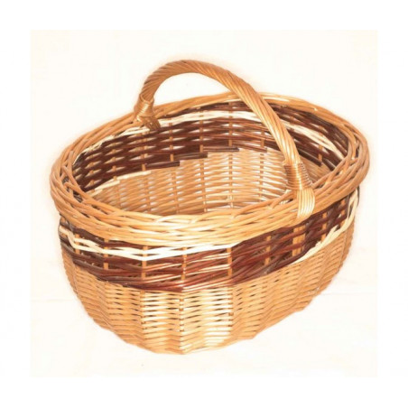 Košík pletený veľký